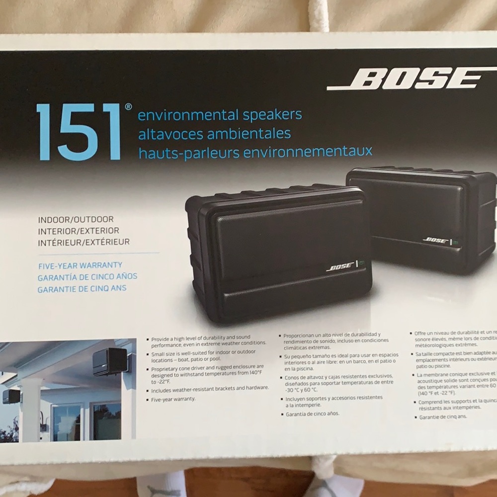 Bose 151 environmental speakers